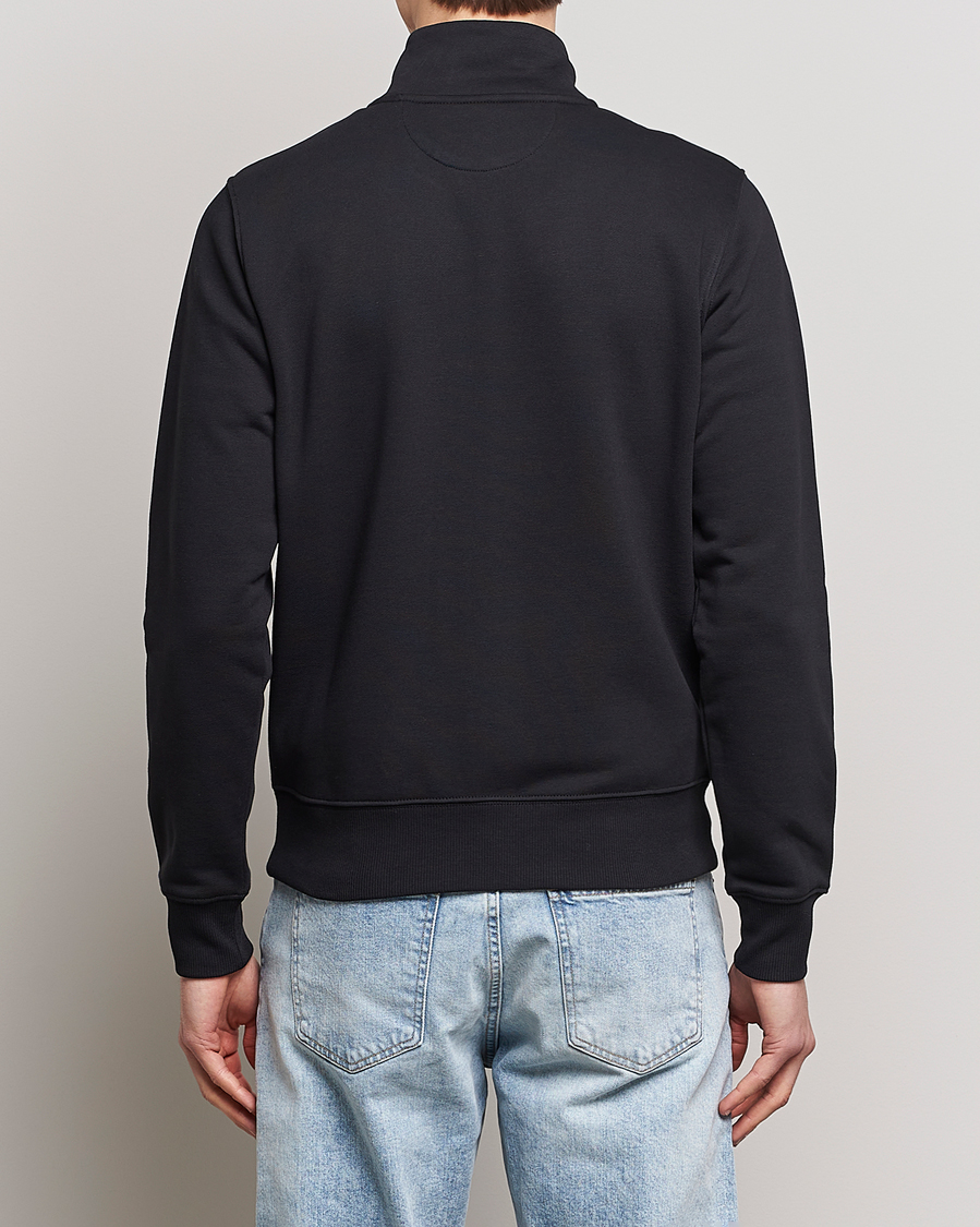 Hombres | Jerséis y prendas de punto | GANT | Original Shield Logo Full-Zip Sweater Black