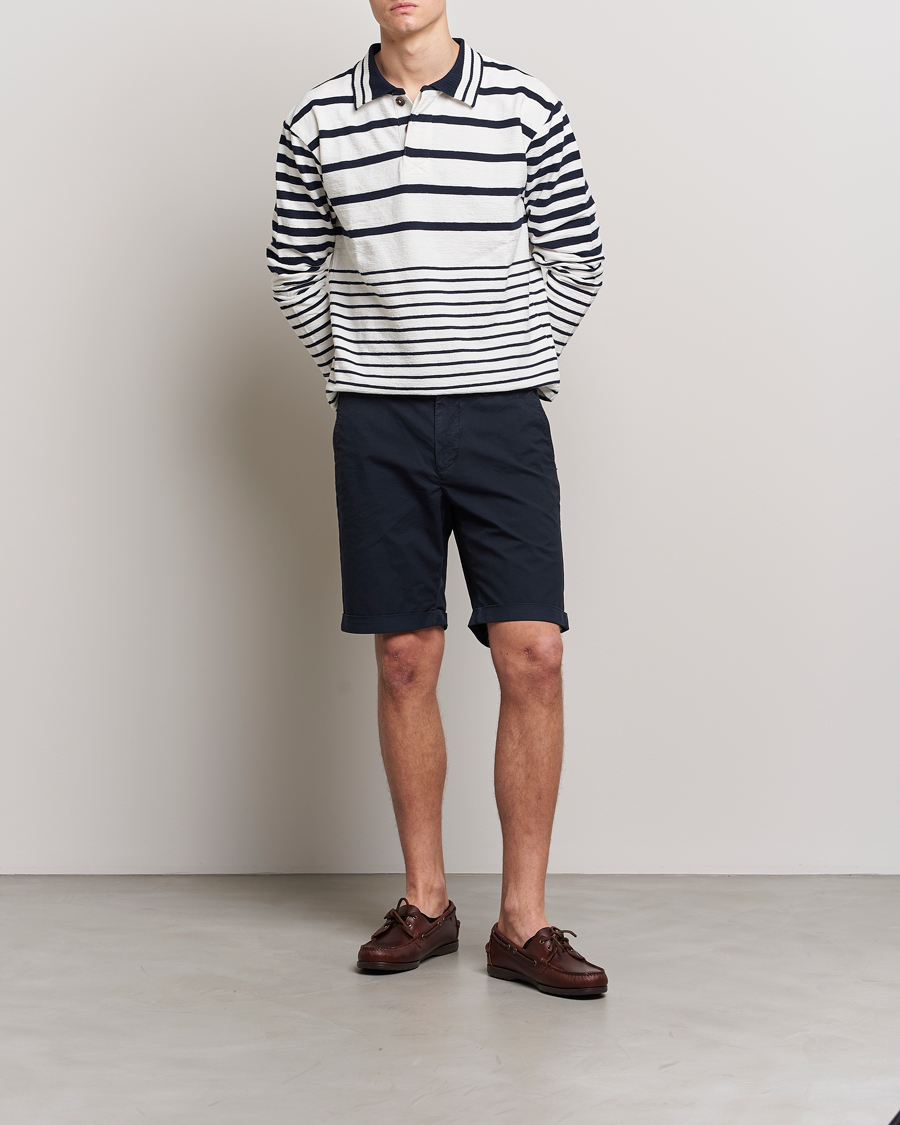 Hombres | Pantalones cortos | Gant | Regular Sunbleached Shorts Marine