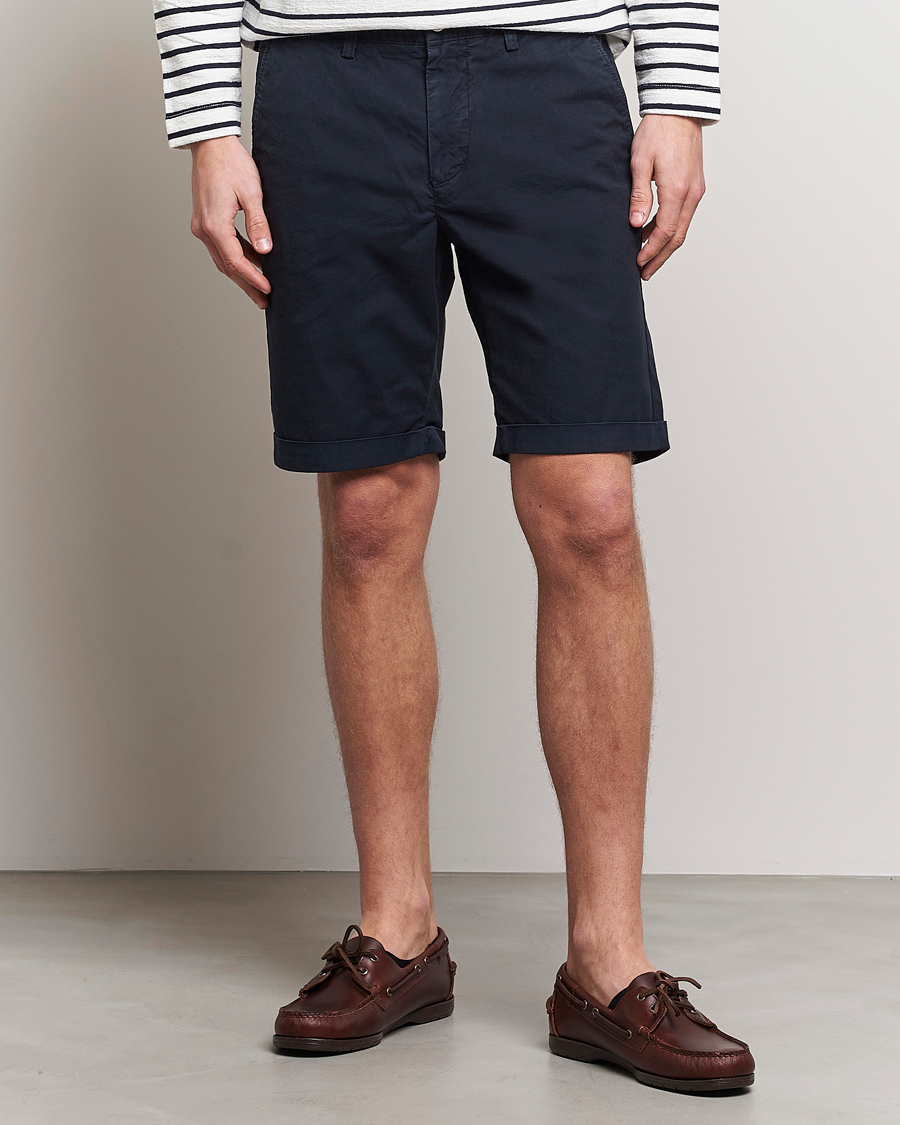 Hombres | Pantalones cortos | Gant | Regular Sunbleached Shorts Marine