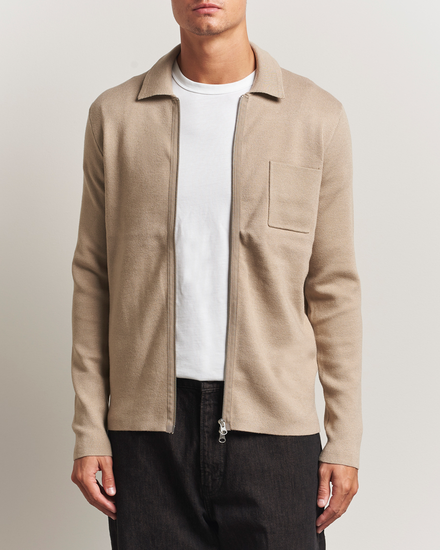 Hombres | Jerséis y prendas de punto | Samsøe Samsøe | Guna Full Zip Pure Cashmere
