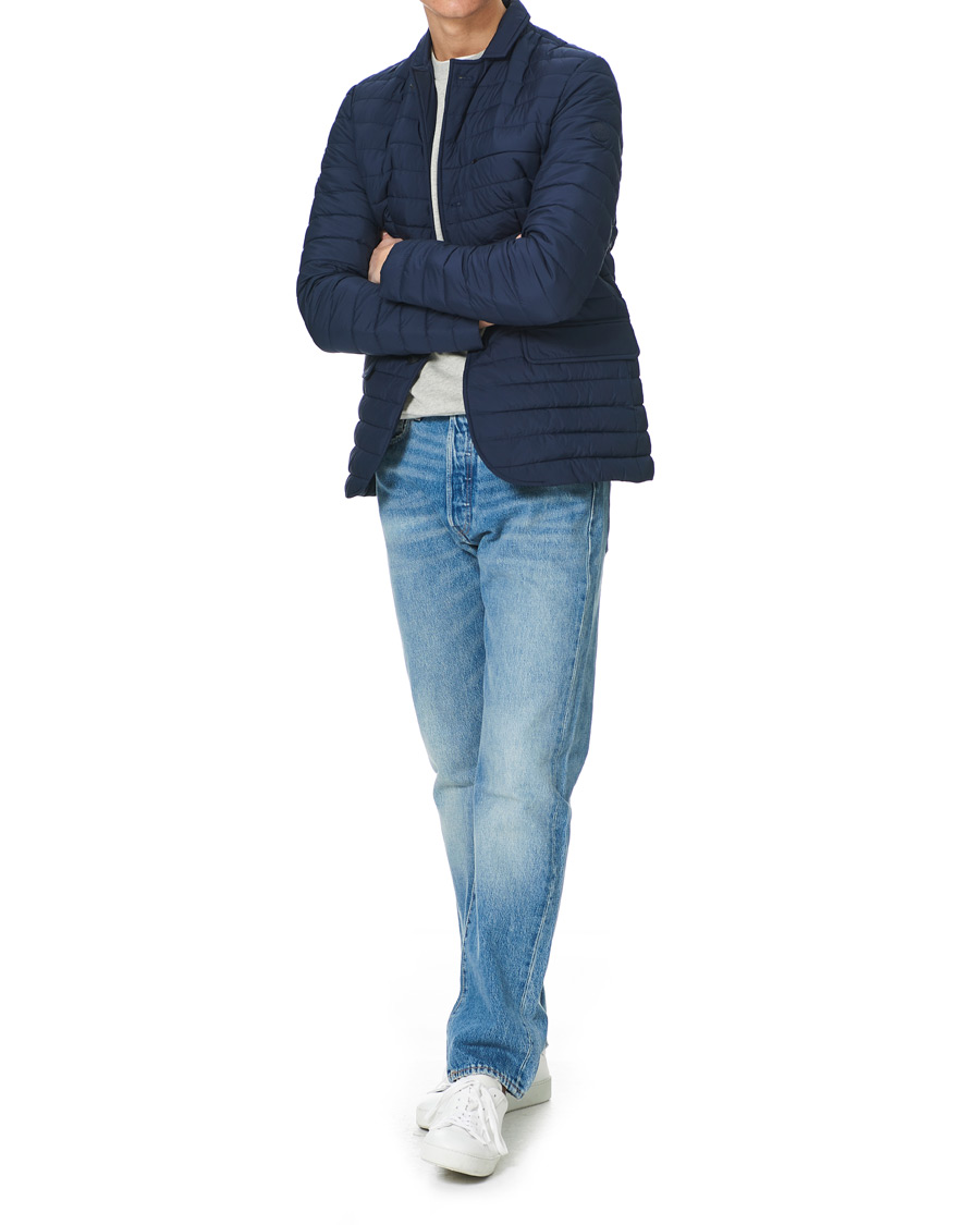 Hombres | Abrigos y chaquetas | Save The Duck | Kepler Lightweight Matt Padded Blazer Navy Blue
