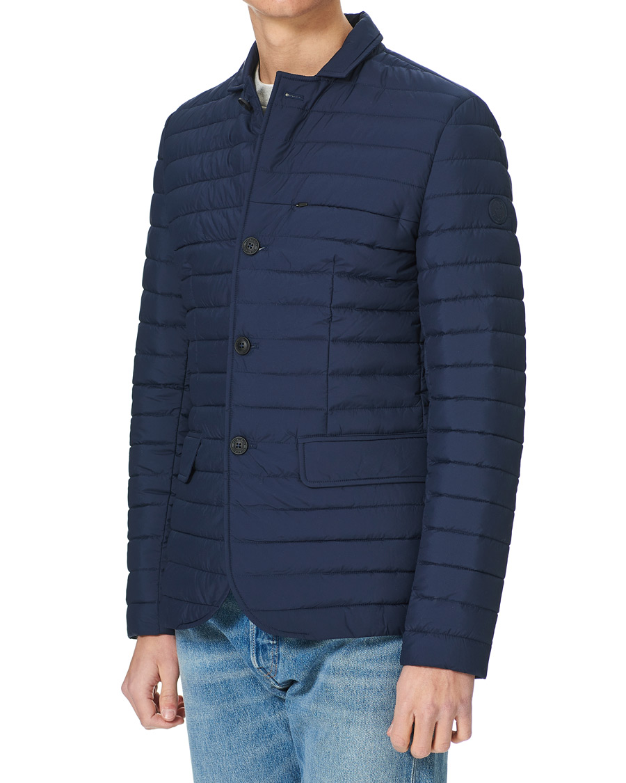 Hombres | Abrigos y chaquetas | Save The Duck | Kepler Lightweight Matt Padded Blazer Navy Blue