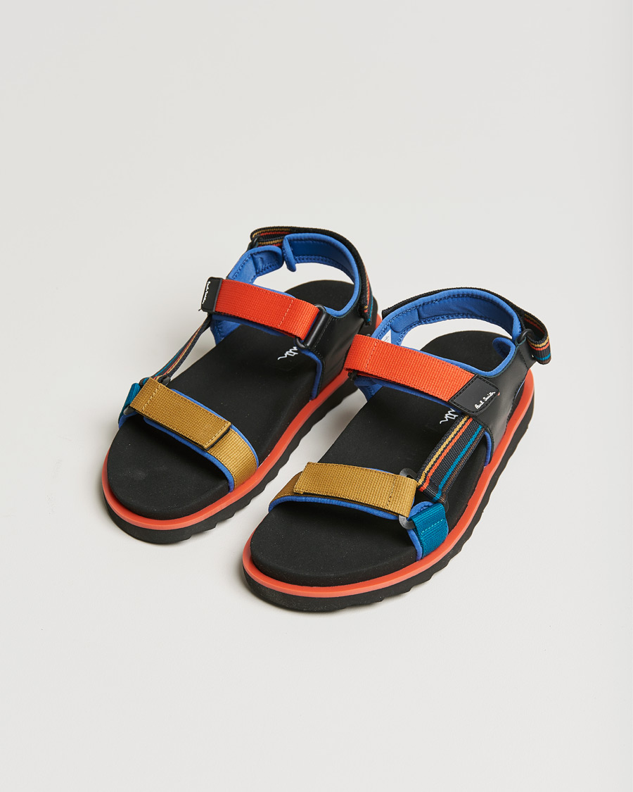 Hombres | Paul Smith Caliban Multi Sandals Black | Paul Smith | Caliban Multi Sandals Black