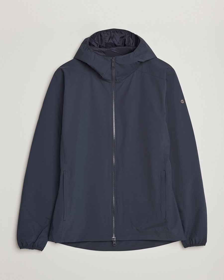 Hombres | Abrigos y chaquetas | Scandinavian Edition | Hood Waterproof Jacket Midnight Blue