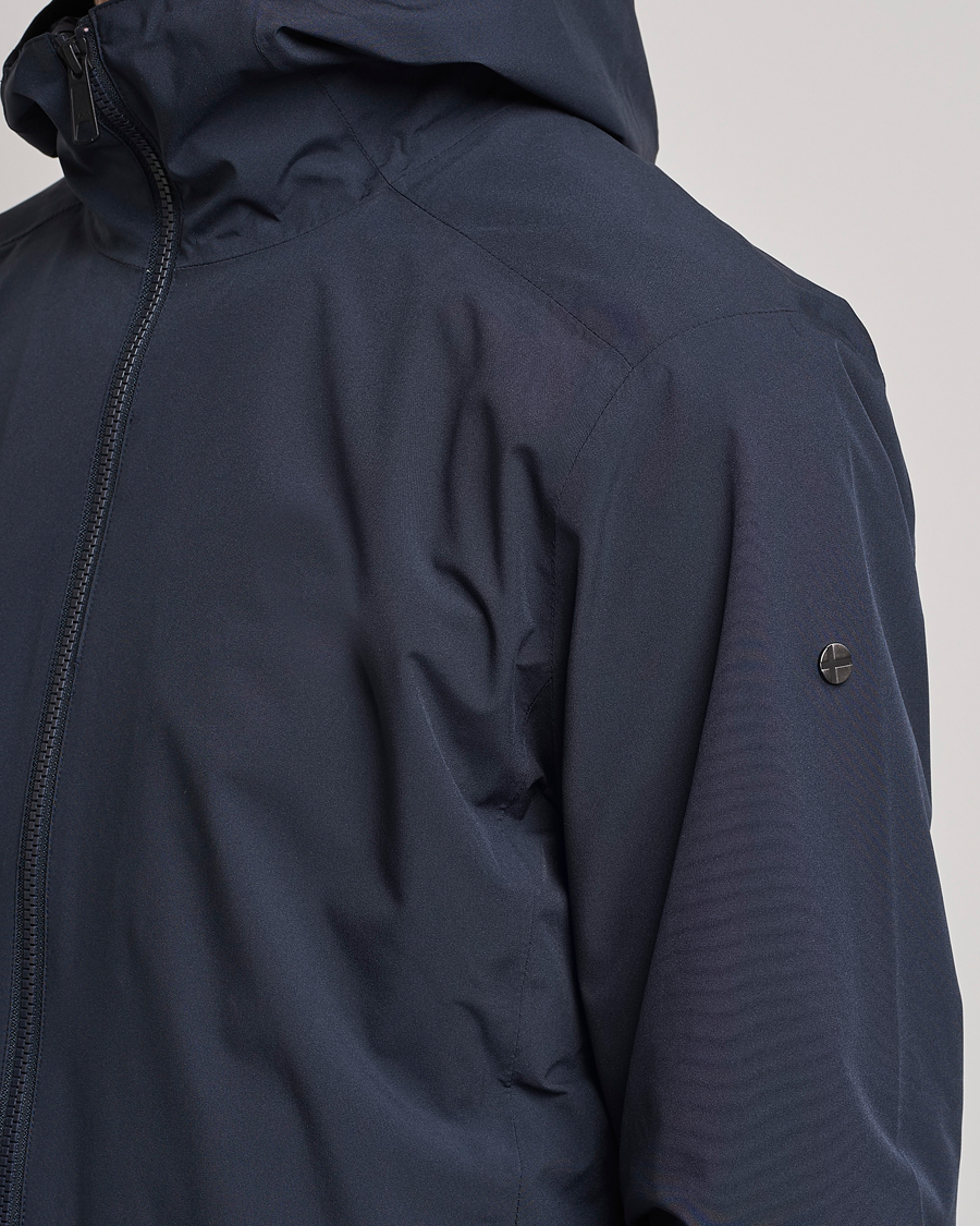 Hombres | Abrigos y chaquetas | Scandinavian Edition | Hood Waterproof Jacket Midnight Blue