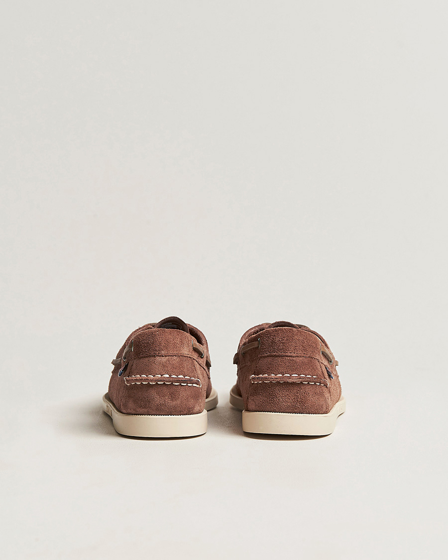 Hombres | Zapatos náuticos | Sebago | Docksides Suede Boat Shoe Dark Brown