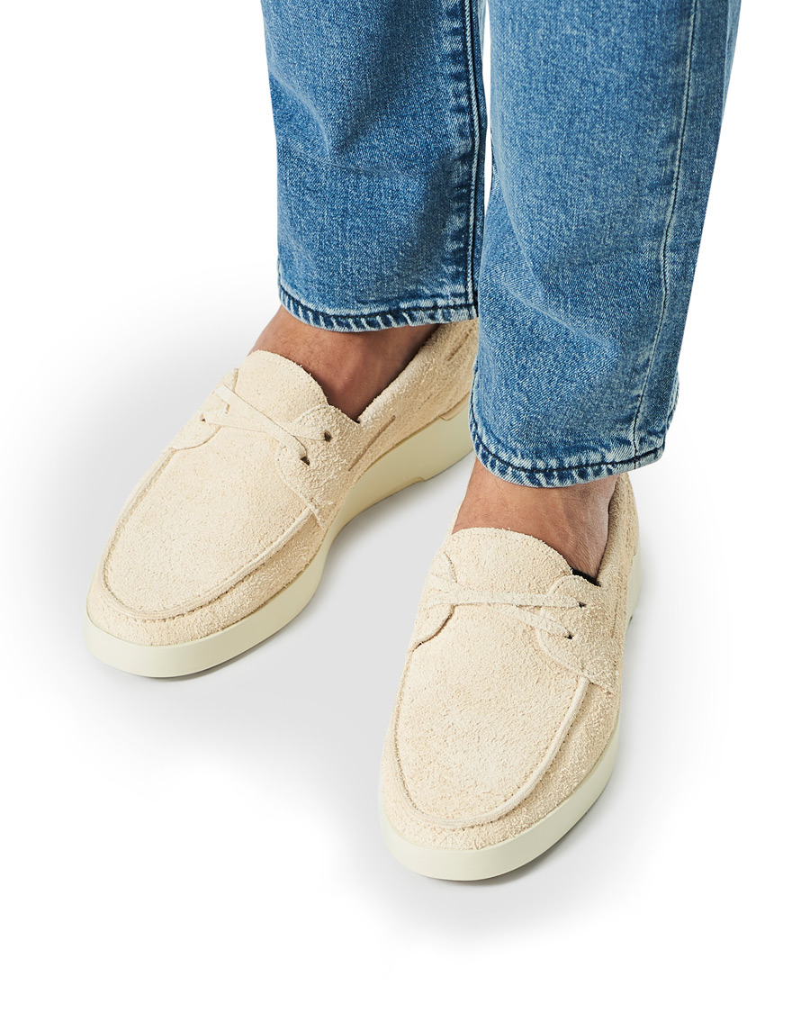 Hombres | Sperry Legend Suede Cupsole Cream | Sperry | Legend Suede Cupsole Cream