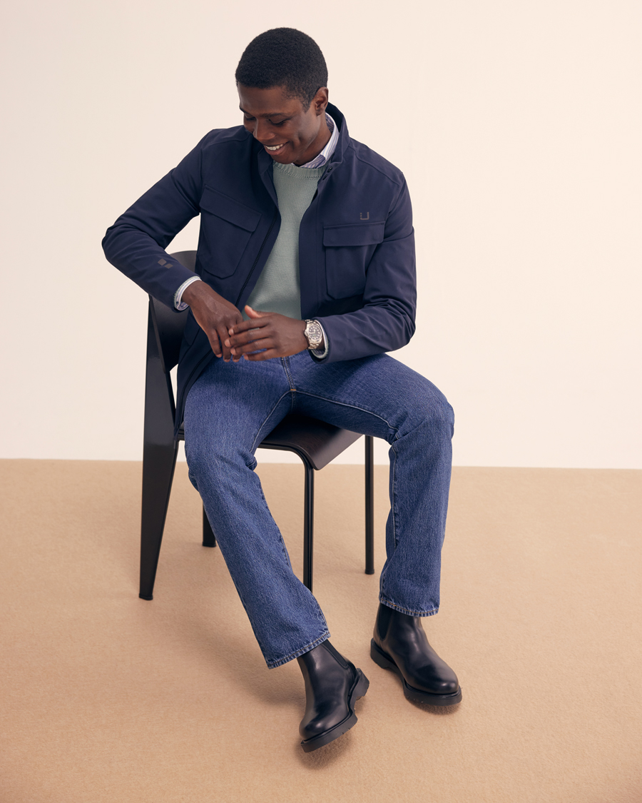 Hombres | Abrigos y chaquetas | UBR | Charger Field Jacket Navy