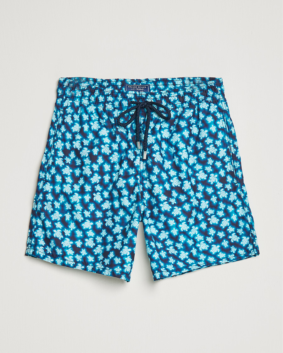Hombres | Bañadores | Vilebrequin | Moorea Swim Shorts Bleu Marine