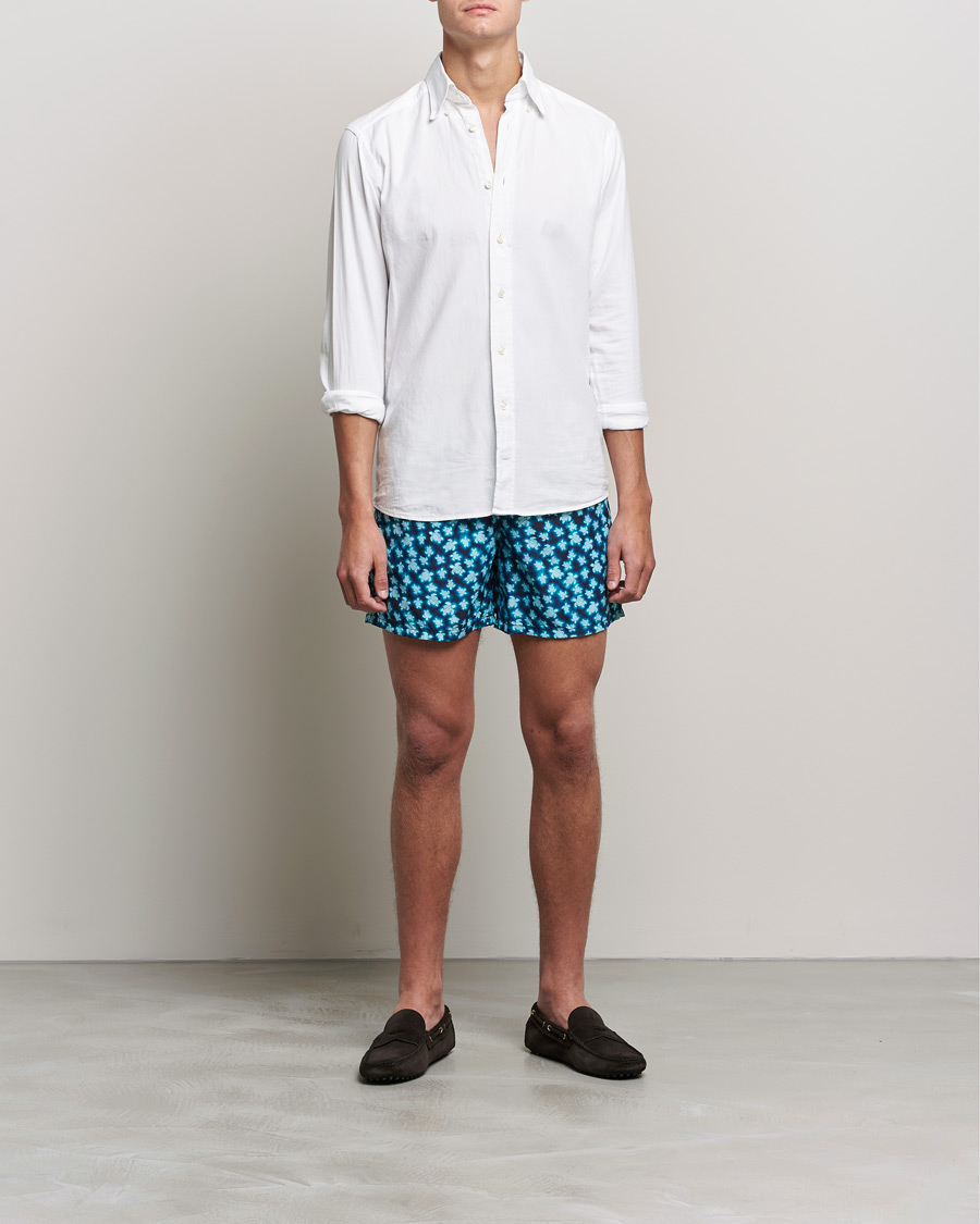 Hombres | Bañadores | Vilebrequin | Moorea Swim Shorts Bleu Marine