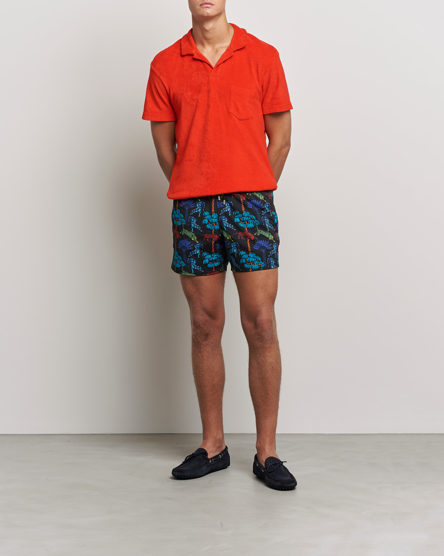 Hombres | Bañadores | Vilebrequin | Moorise Swim Shorts Noir