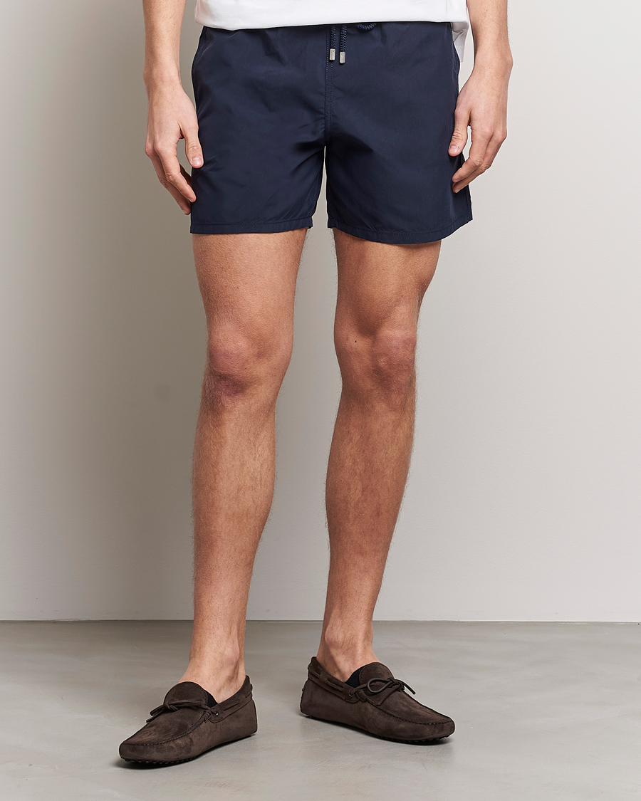 Hombres | Bañadores | Vilebrequin | Moorea Swimshorts Bleu Marine