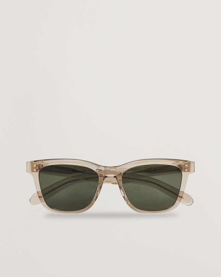 Hombres | Brioni BR0099S Sunglasses Beige/Green | Brioni | BR0099S Sunglasses Beige/Green