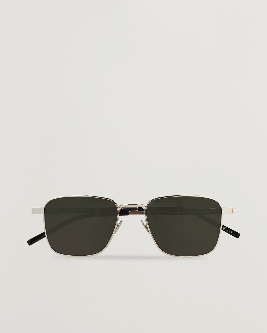 Hombres | Saint Laurent SL 529 Sunglasses Silver/Grey | Saint Laurent | SL 529 Sunglasses Silver/Grey