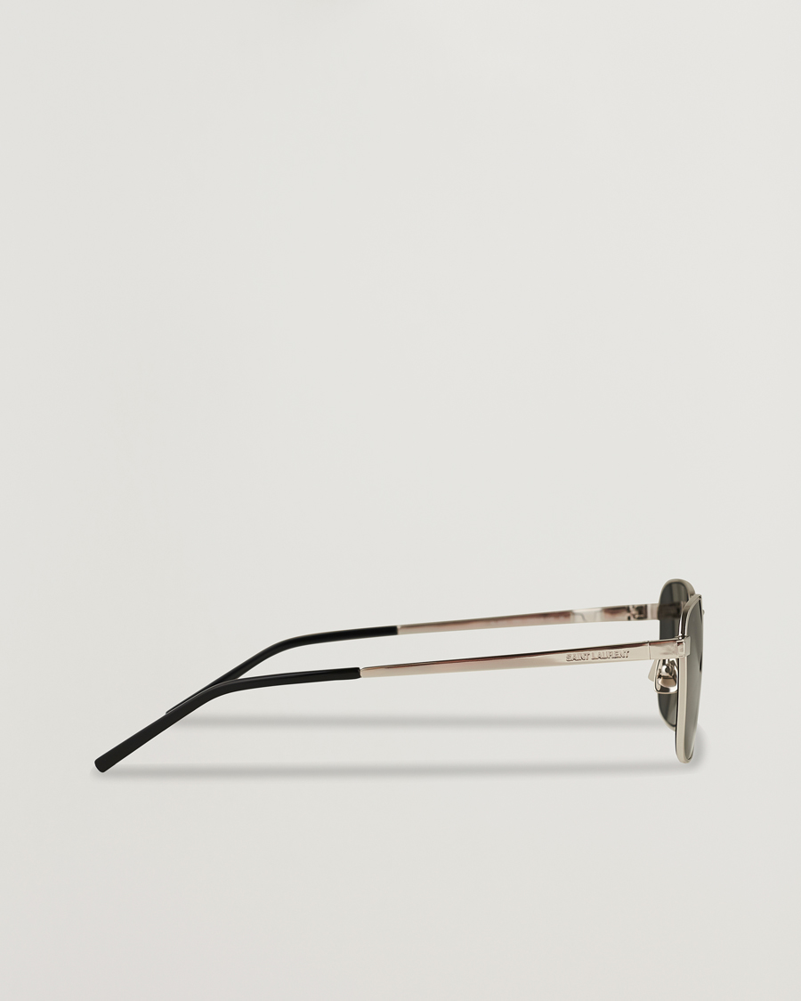 Hombres | Saint Laurent SL 529 Sunglasses Silver/Grey | Saint Laurent | SL 529 Sunglasses Silver/Grey