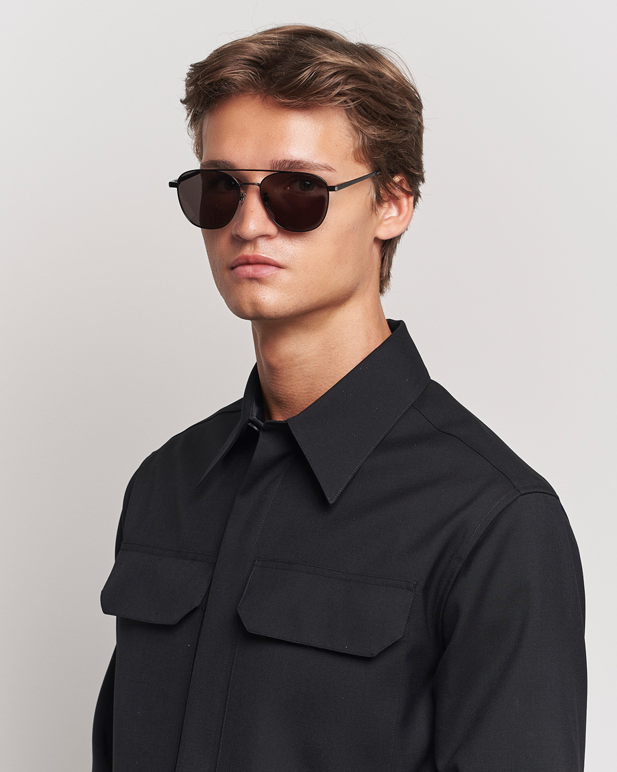 Hombres |  | Saint Laurent | SL 531 Sunglasses Black/Black