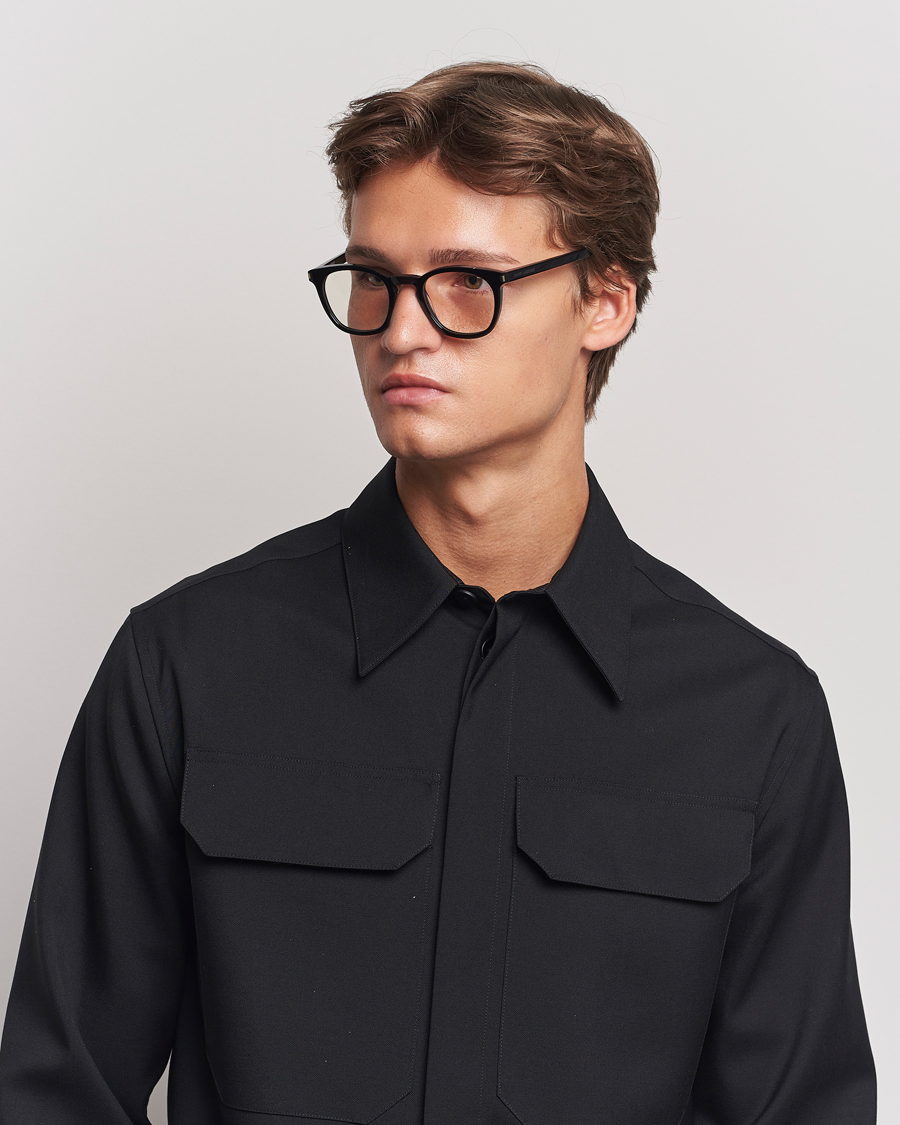 Hombres | Gafas de sol | Saint Laurent | SL28 Photochromic Sunglasses Black/Transparent