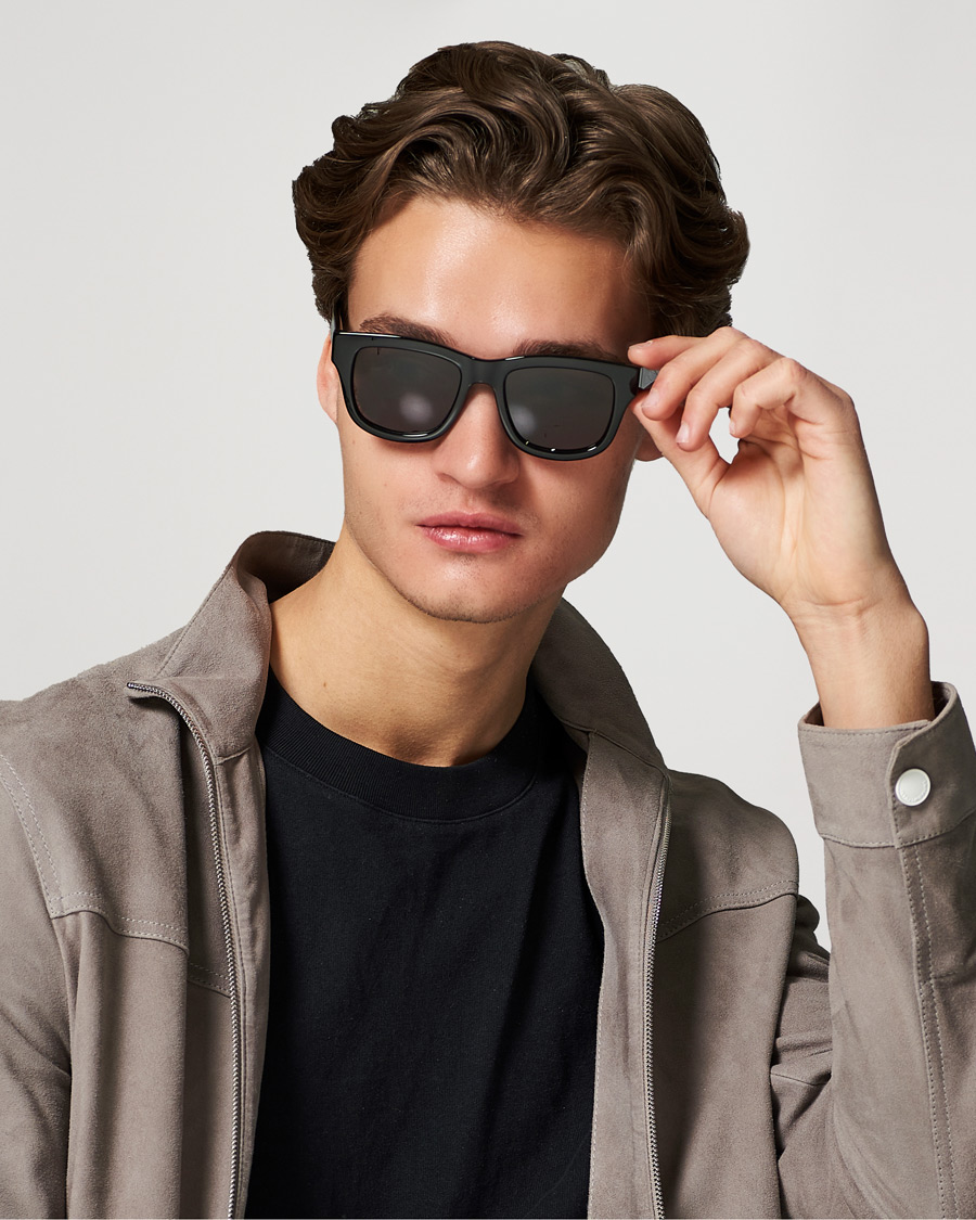 Hombres | Gucci | Gucci | GG1135S Sunglasses Black/Grey