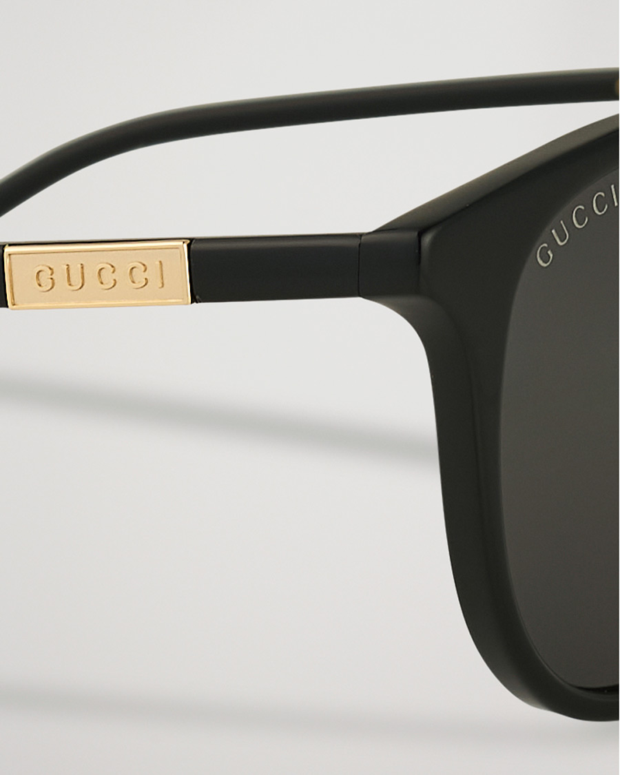 Hombres | Gucci GG1157S Sunglasses Black/Grey | Gucci | GG1157S Sunglasses Black/Grey