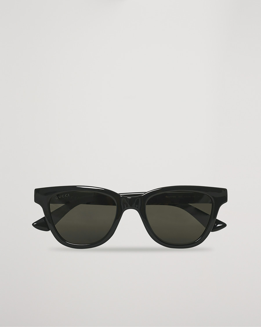 Hombres | Gucci GG1116S Sunglasses Black/Grey | Gucci | GG1116S Sunglasses Black/Grey