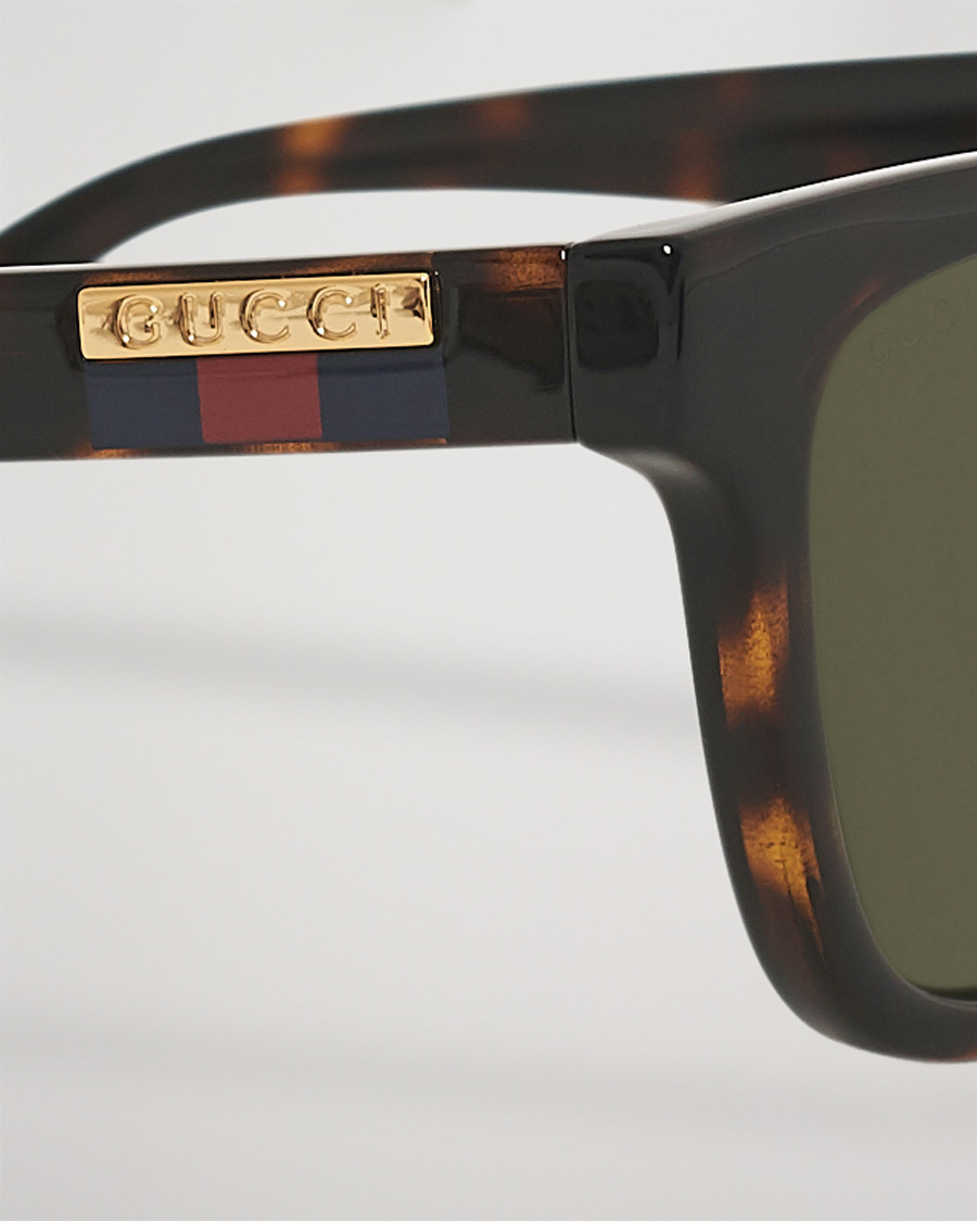 Hombres | Gucci GG1116S Sunglasses Havana/Green | Gucci | GG1116S Sunglasses Havana/Green