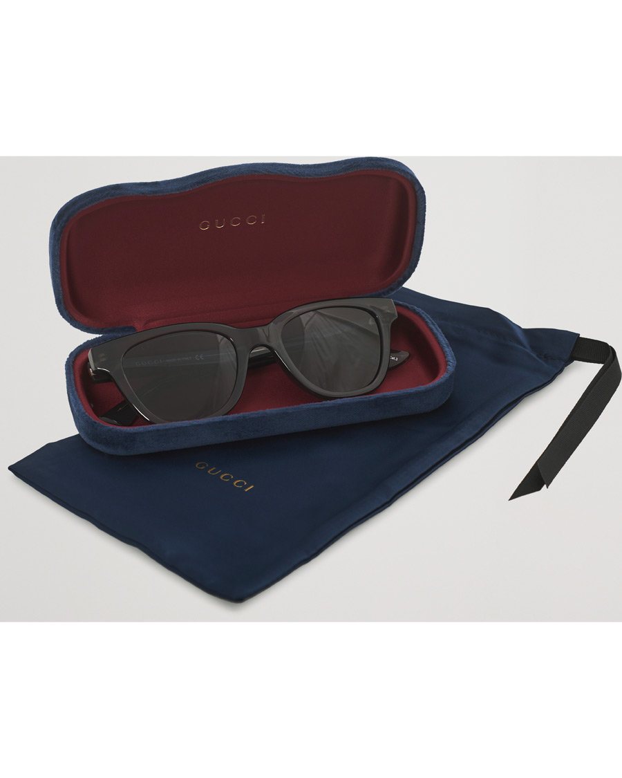 Hombres | Gucci GG1116S Sunglasses Grey/Blue | Gucci | GG1116S Sunglasses Grey/Blue