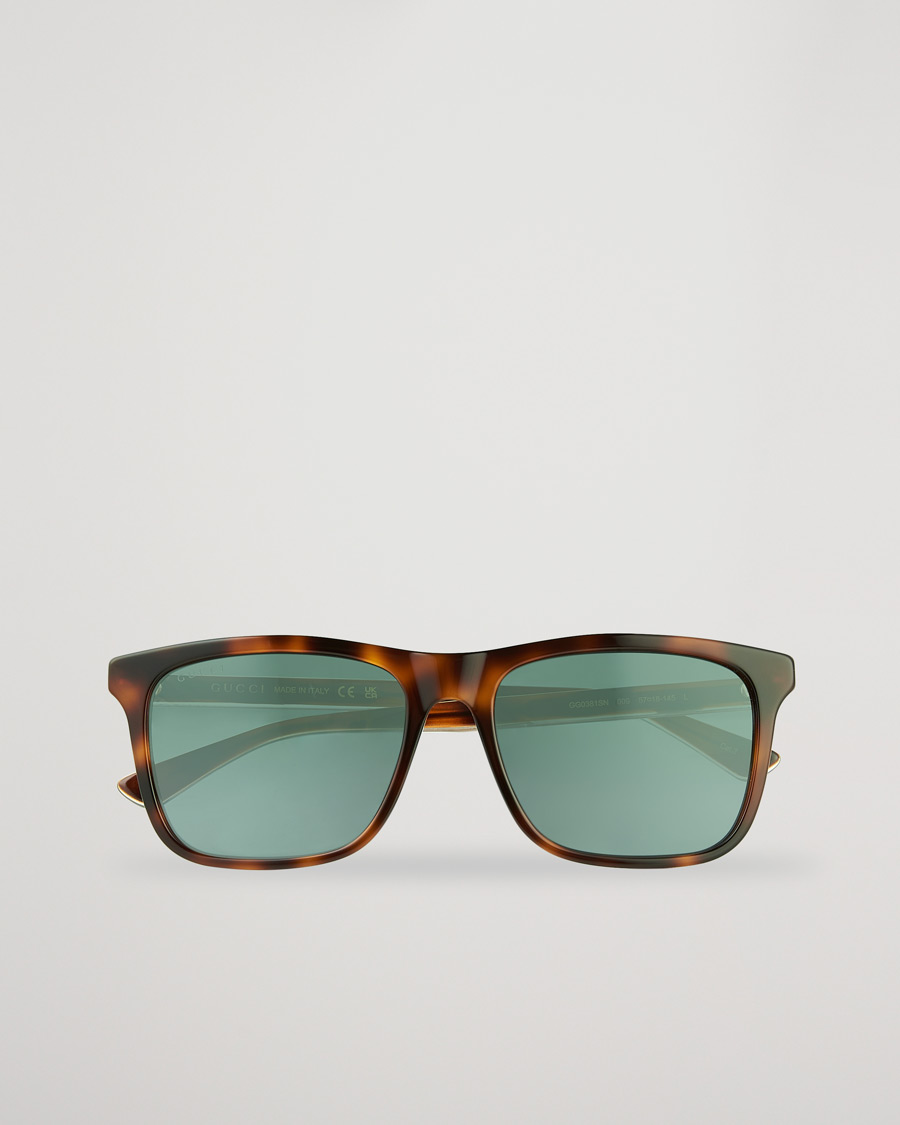 Hombres | Gucci GG0381SN Sunglasses Havana/Blue | Gucci | GG0381SN Sunglasses Havana/Blue