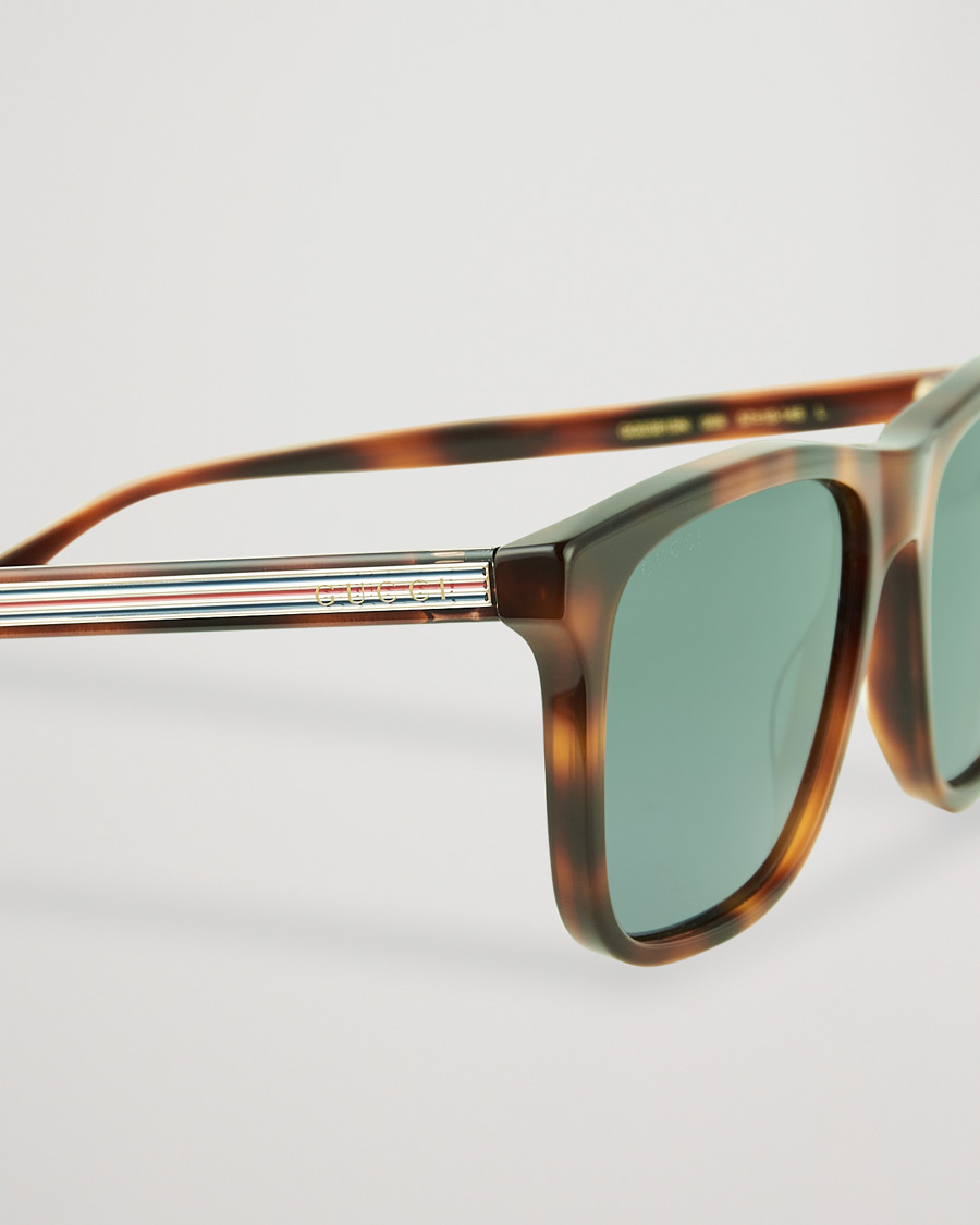 Hombres | Gucci GG0381SN Sunglasses Havana/Blue | Gucci | GG0381SN Sunglasses Havana/Blue