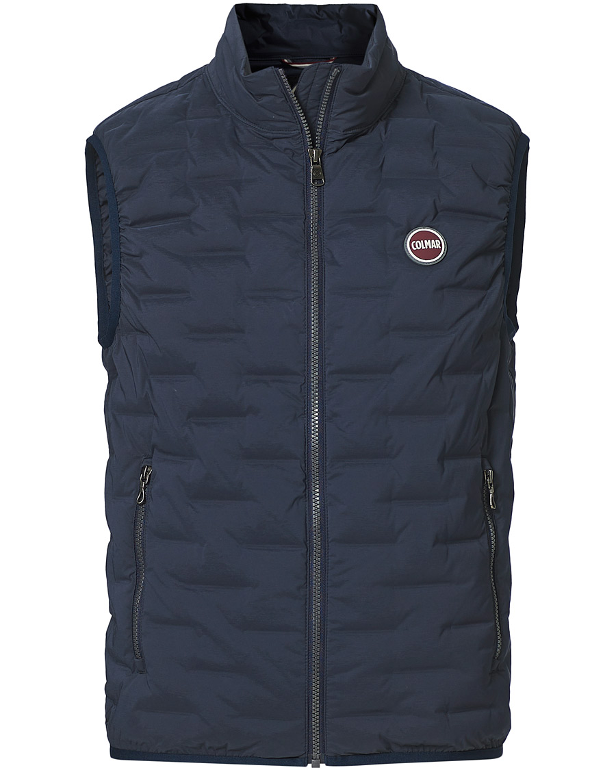 Hombres | Abrigos y chaquetas | Colmar | Lightweight Square Vest Navy