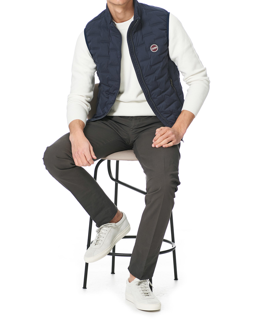 Hombres | Abrigos y chaquetas | Colmar | Lightweight Square Vest Navy