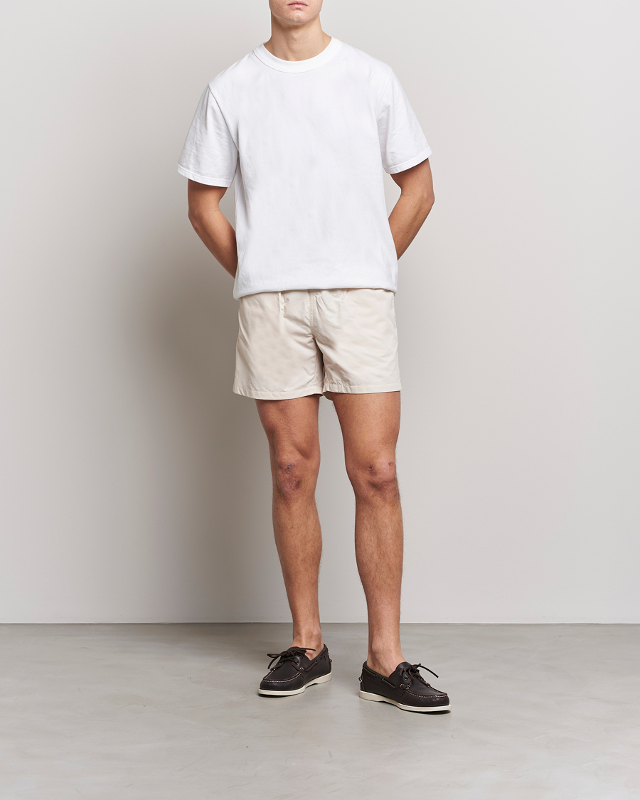 Hombres | Bañadores | Colorful Standard | Classic Organic Swim Shorts Ivory White