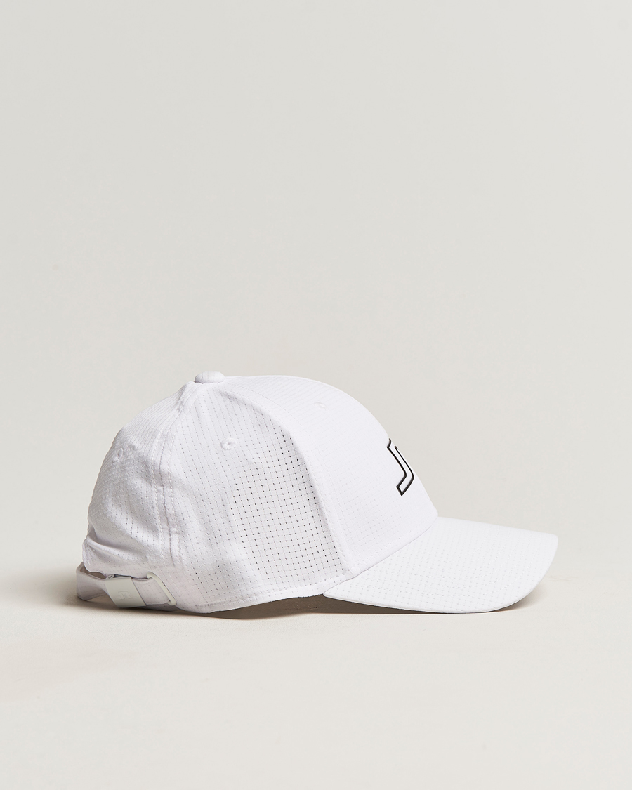 Hombres | J.Lindeberg Caden Golf Cap White | J.Lindeberg | Caden Golf Cap White