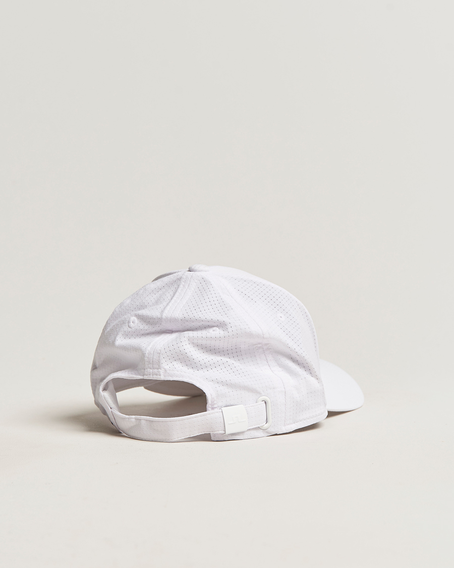 Hombres | J.Lindeberg Caden Golf Cap White | J.Lindeberg | Caden Golf Cap White