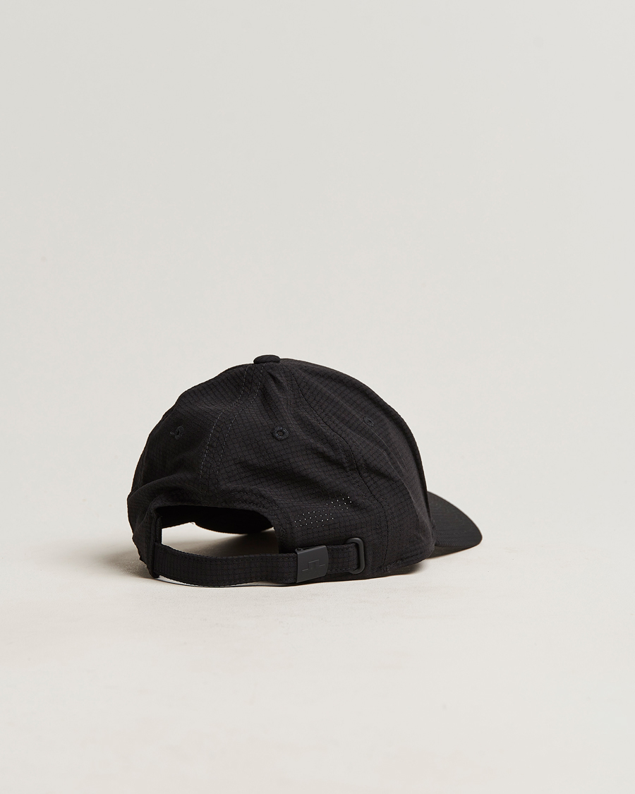 Hombres | J.Lindeberg Caden Golf Cap Black | J.Lindeberg | Caden Golf Cap Black