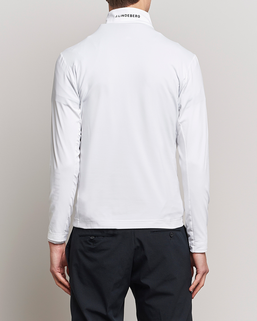Hombres | Jerséis y prendas de punto | J.Lindeberg | Luke Jersey Half Zip White