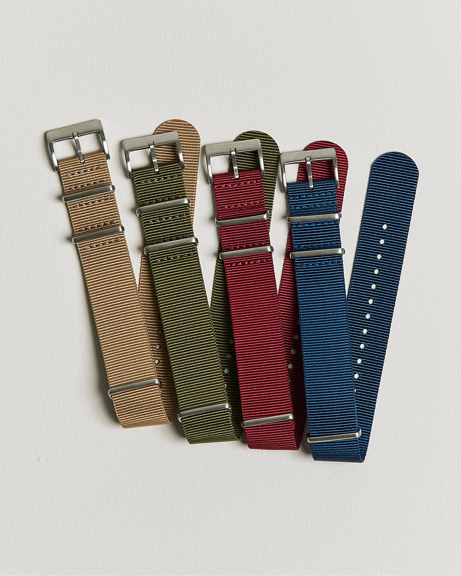 Hombres | Correas de reloj | UNIMATIC | Heritage Nato Steel 22mm Strap Set Multi