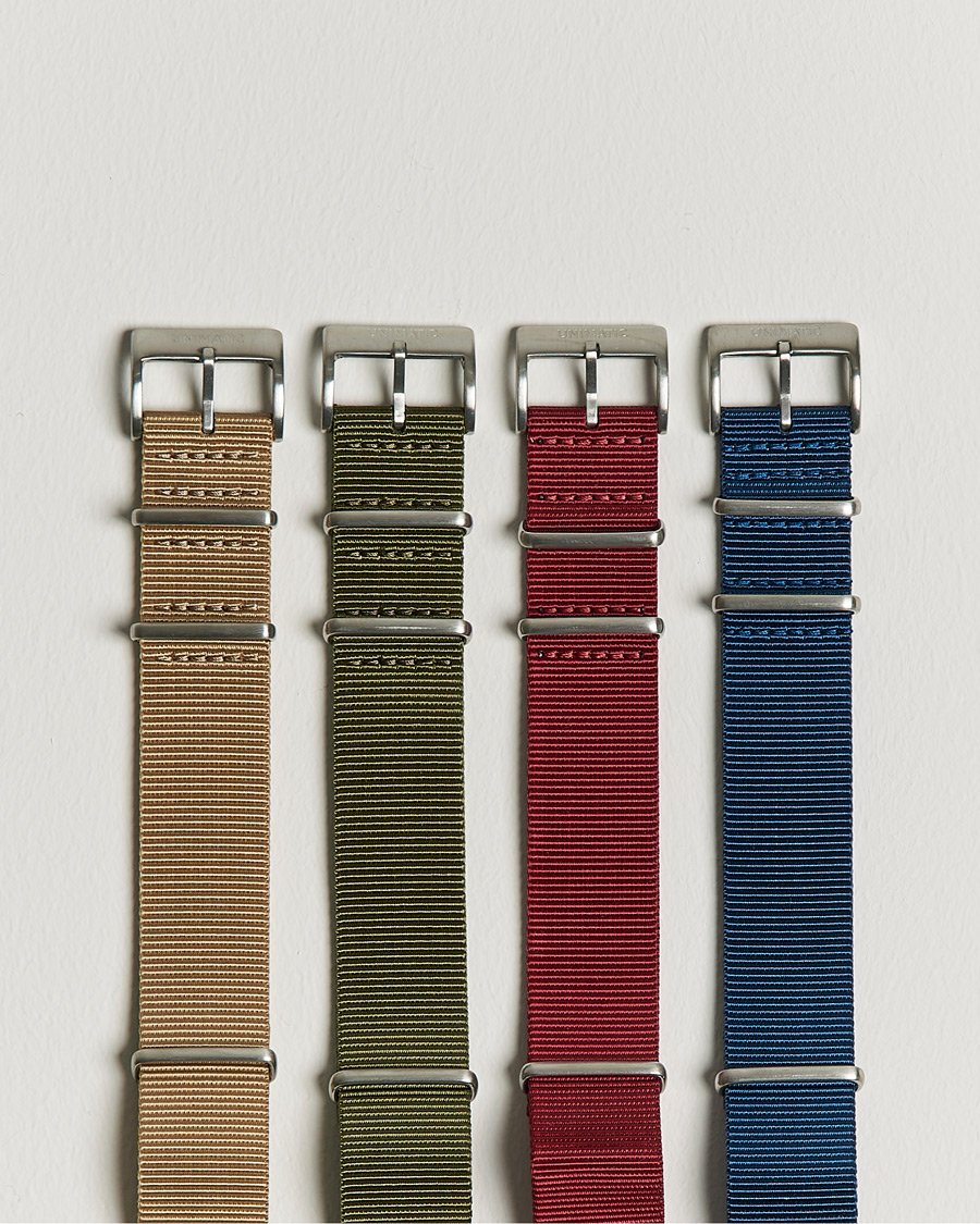 Hombres | Correas de reloj | UNIMATIC | Heritage Nato Steel 22mm Strap Set Multi