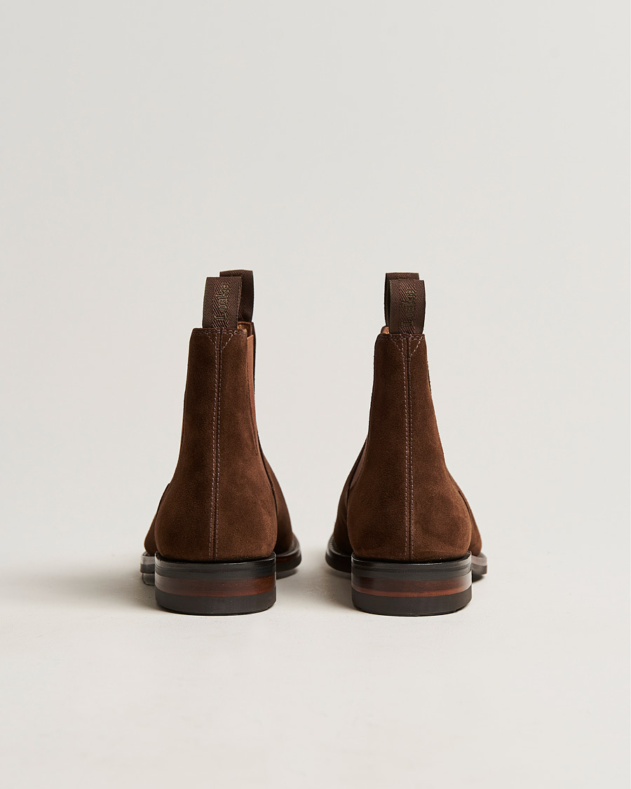 Hombres | Botas | Loake 1880 | Chatsworth Chelsea Boot Tobacco Suede