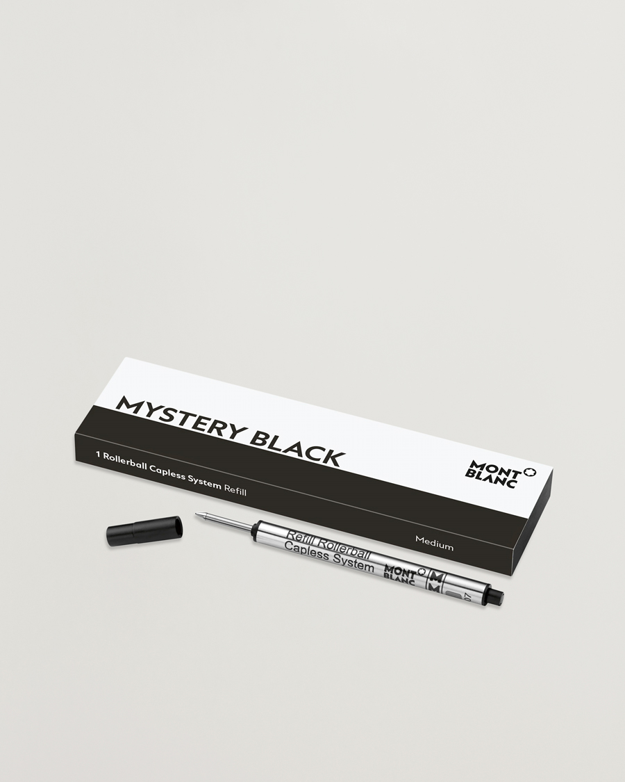 Hombres | Bolígrafos | Montblanc | 1 Rollerball M Capless System Refill Mystery Black