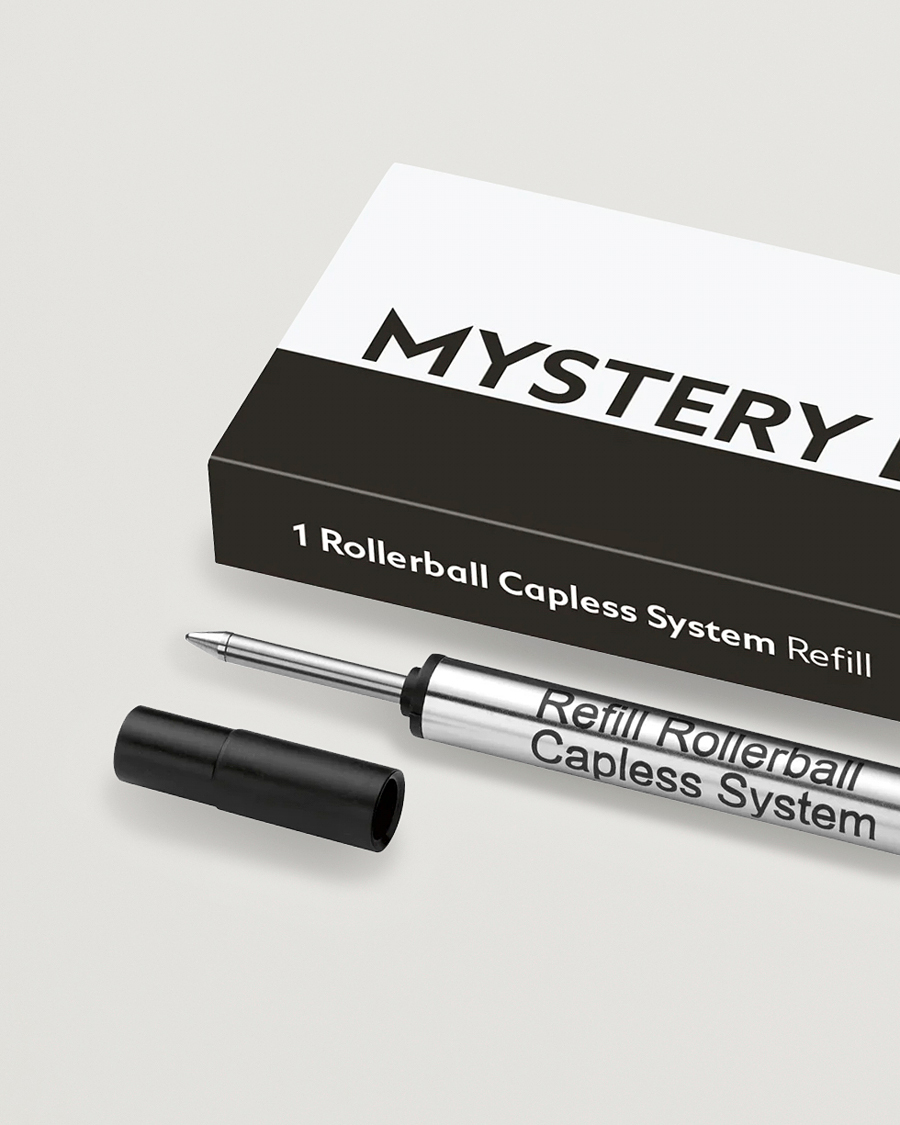 Herr | Pennor | Montblanc | 1 Rollerball M Capless System Refill Mystery Black