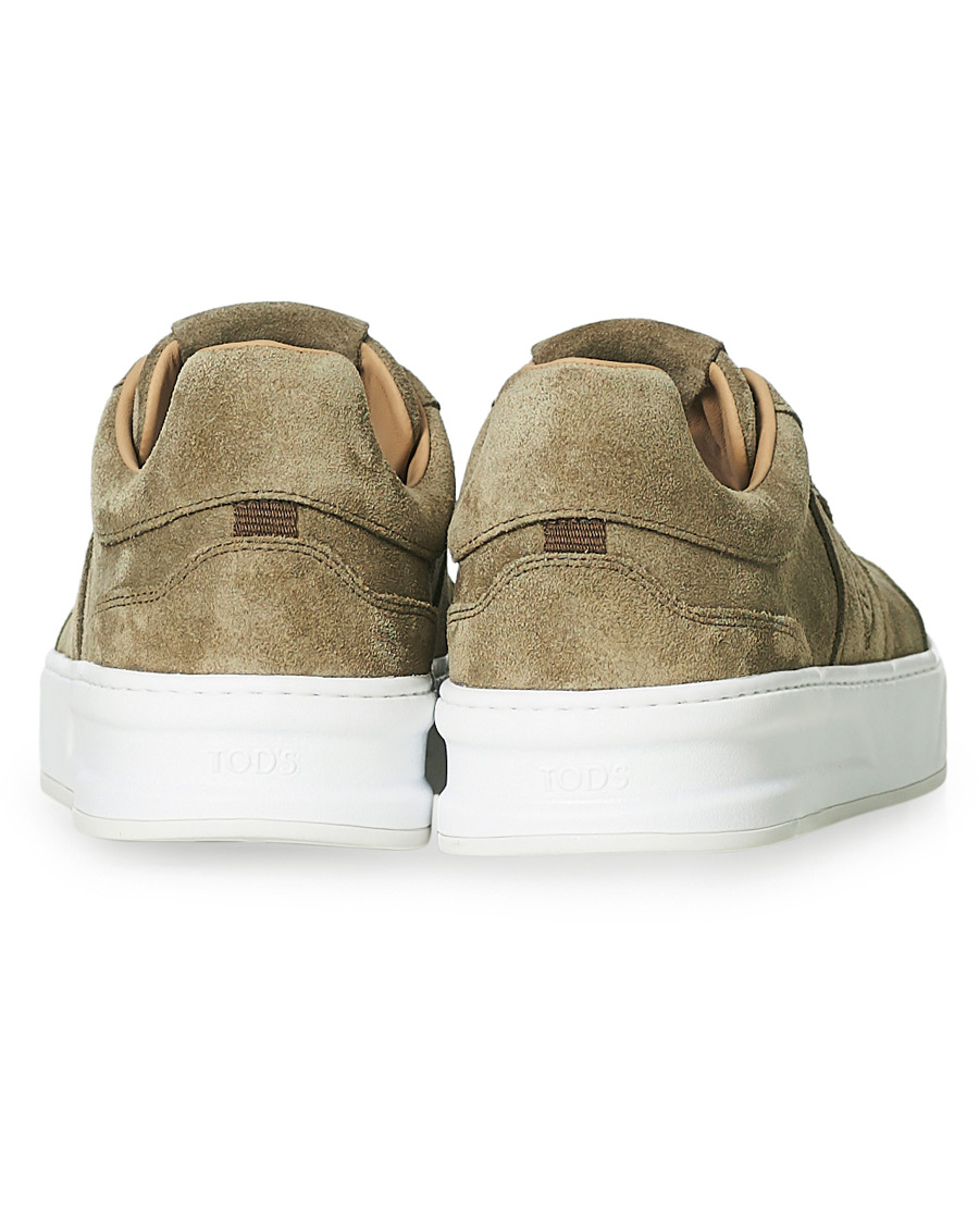 Hombres | Tod's Cassetta Alta Sneaker Taupe Suede | Tod's | Cassetta Alta Sneaker Taupe Suede