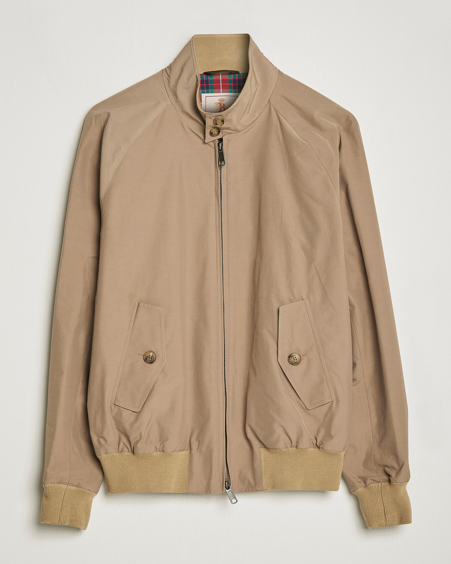 Hombres | Abrigos y chaquetas | Baracuta | G9 Original Harrington Jacket Tan