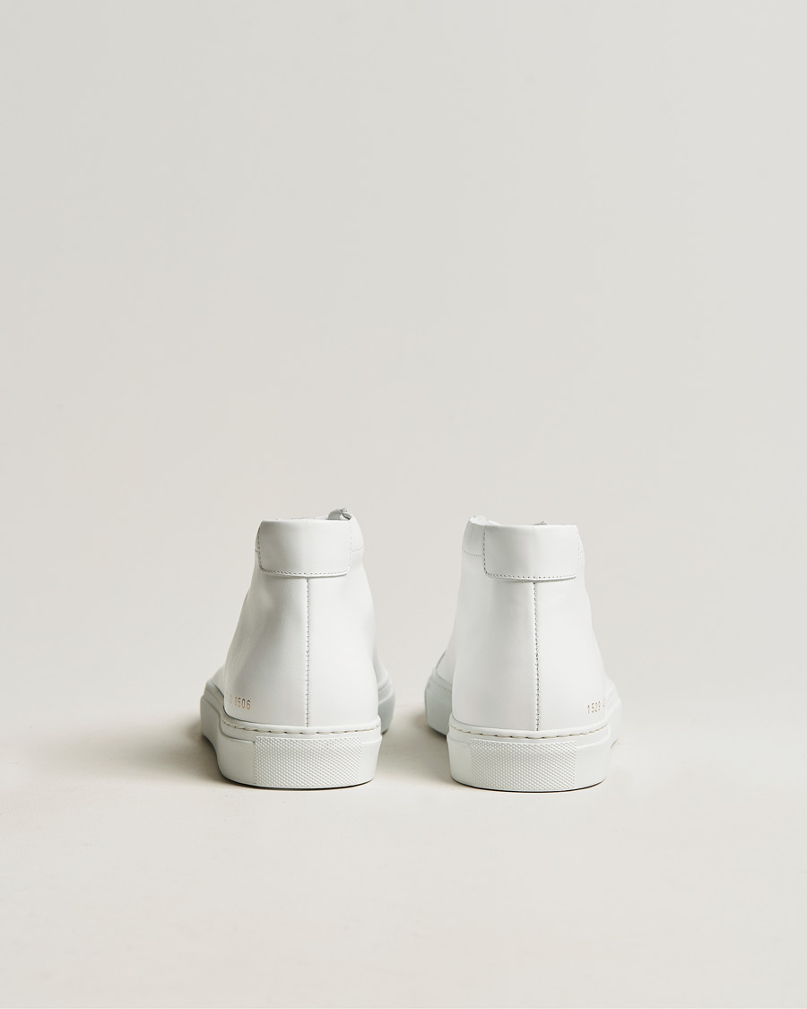 Hombres | Common Projects Original Achilles Leather High Sneaker White | Common Projects | Original Achilles Leather High Sneaker White