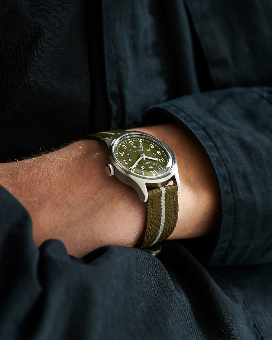 Hombres | Timex MK1 Mechanical Watch 36mm Green | Timex | MK1 Mechanical Watch 36mm Green