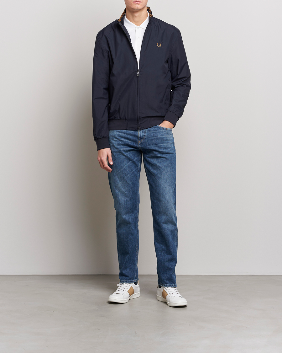 Hombres | Abrigos y chaquetas | Fred Perry | Brentham Jacket Navy