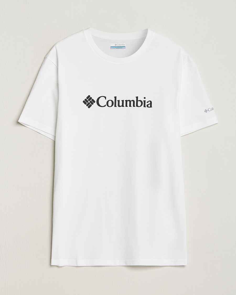 Hombres | Camisetas | Columbia | Organic Cotton Basic Logo T-Shirt White