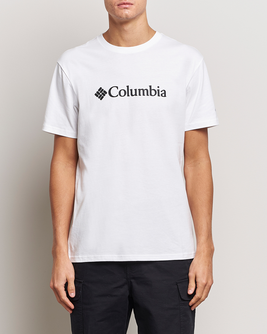 Hombres | Camisetas | Columbia | Organic Cotton Basic Logo T-Shirt White