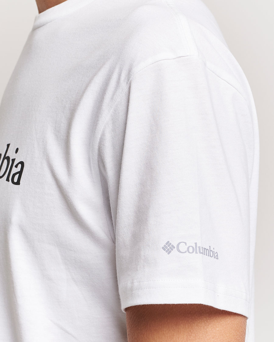 Hombres | Camisetas | Columbia | Organic Cotton Basic Logo T-Shirt White