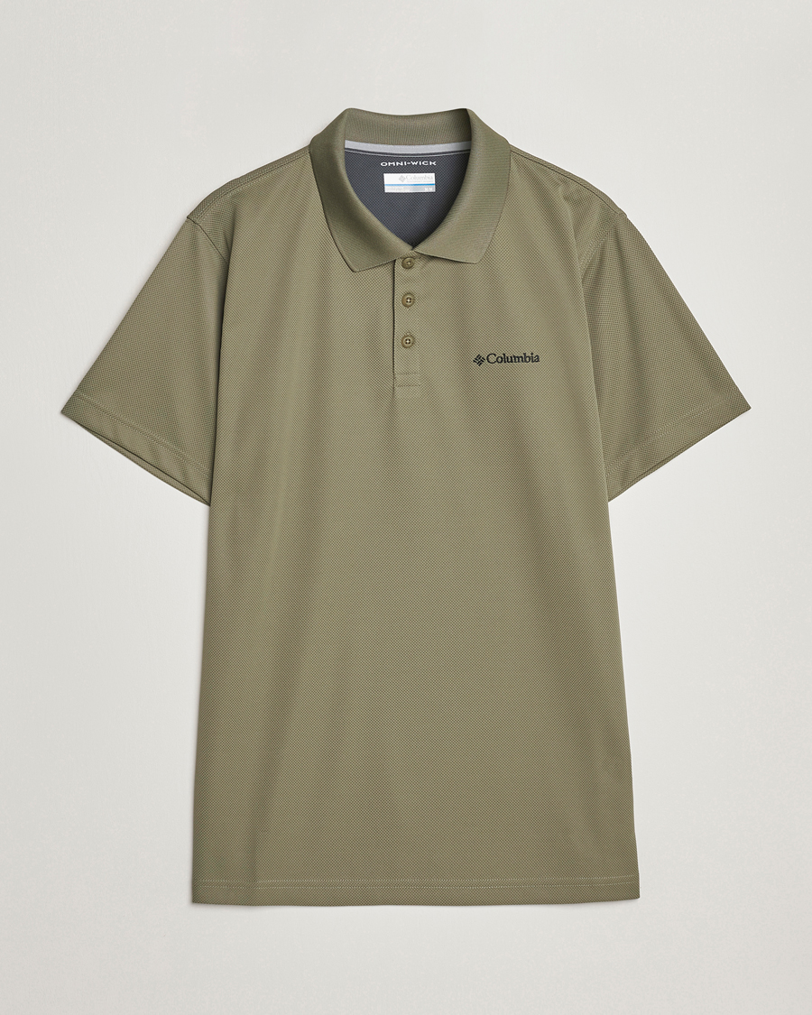 Hombres | Polos | Columbia | Utilizer Function Polo Stone Green