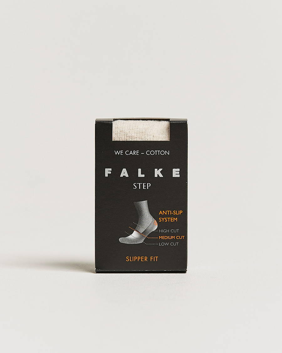 Hombres | Ropa interior y calcetines | Falke | Step In Box Loafer Sock Sand Melange
